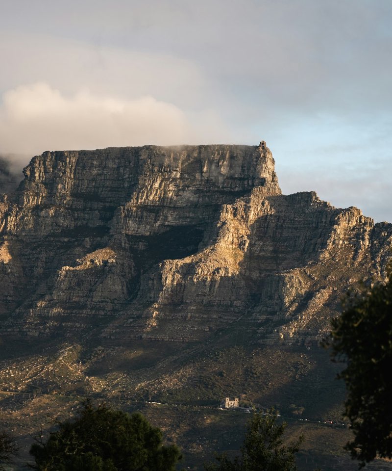 Table Mountain above Cape Town