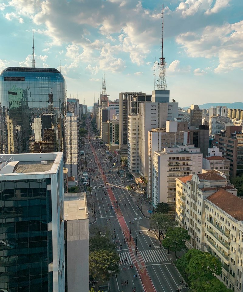 São Paulo city skyline